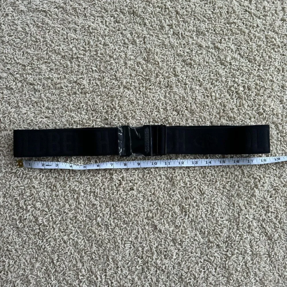 Goldbergh Ski Belt Logo Black for Ski Pants, Jacket, and ski suits